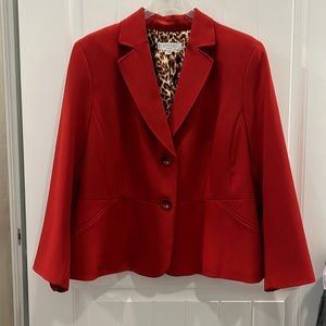 Beautiful Burnt Orange Kasper Jacket Size 20W